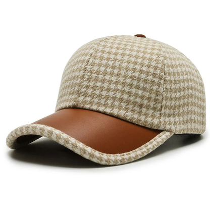 Casquette Cuir Homme Élégante