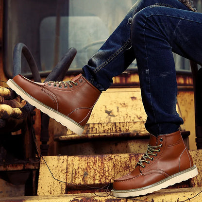Bottes Hiver Homme Chaudes et Robustes
