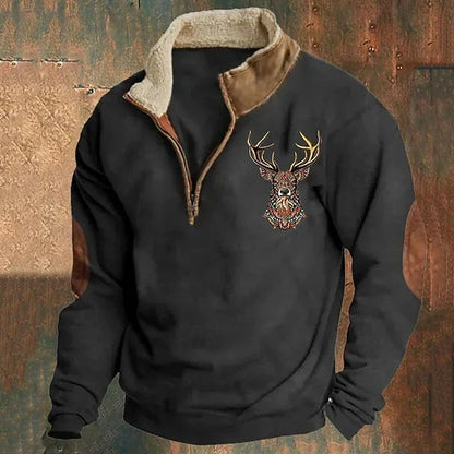 Pull Homme Col V Warme et Confortable