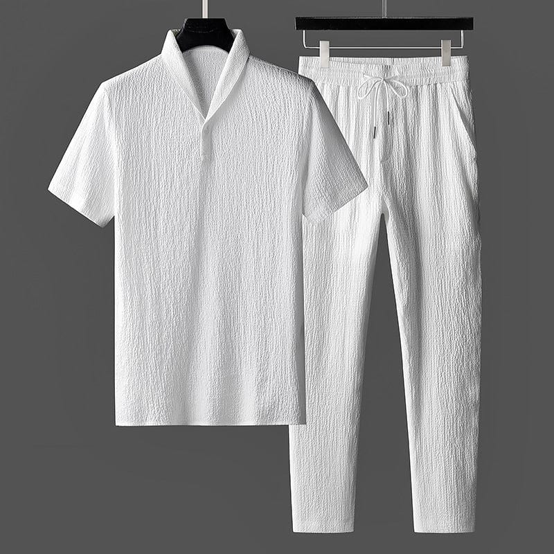 Ensemble Homme Chemise Respirante et Short Léger Confortable - PanierRoyale