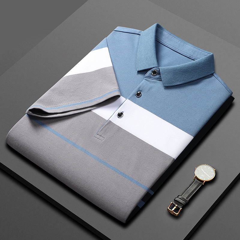 Polo Homme Classique à Manches Courtes Design Unique