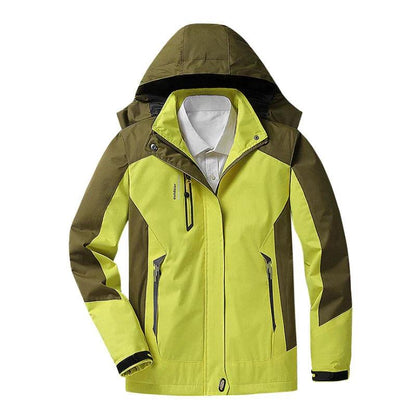 Manteau Hiver Femme à Capuche et Poches Latérales