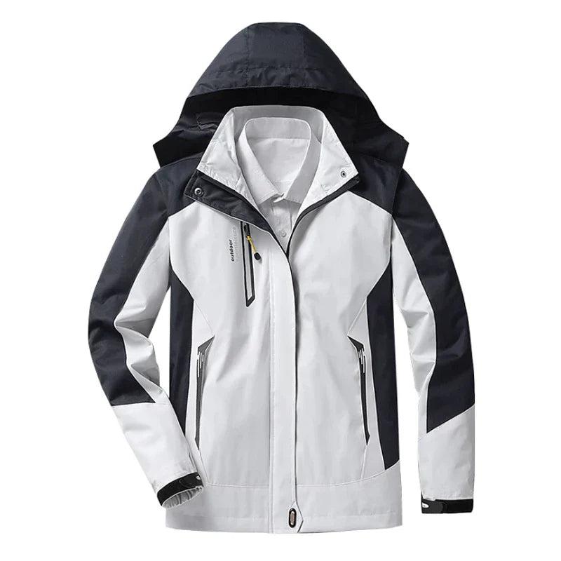 Manteau Hiver Femme à Capuche et Poches Latérales - BerlinGlamour