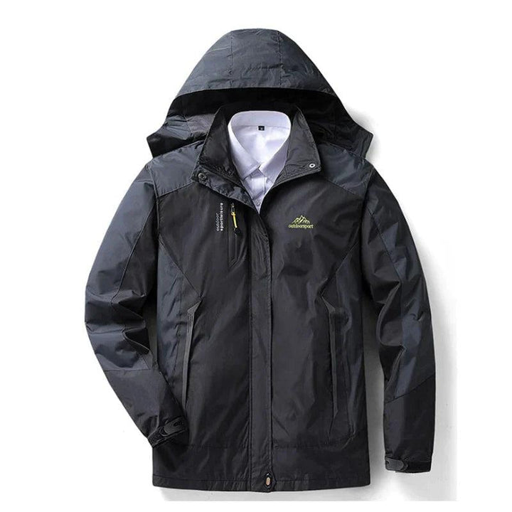 Manteau Hiver à Capuche et Poches Latérales - vue 3