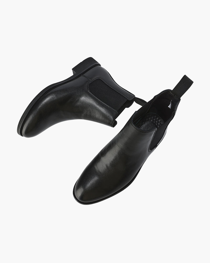 Bottines Chelsea Cuir Homme Classique
