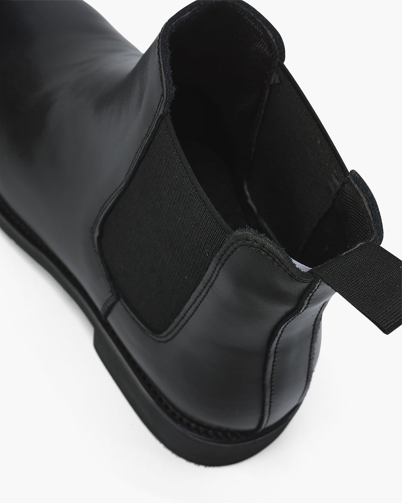 Bottines Chelsea Cuir Homme Classique