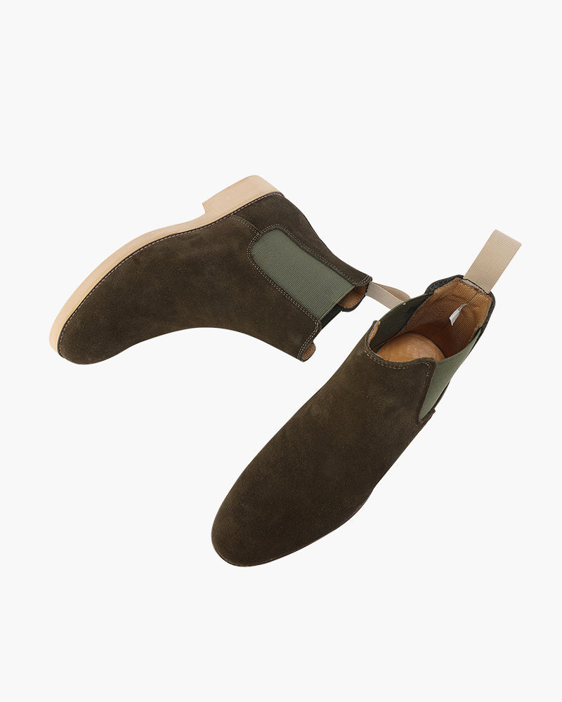 Bottines Chelsea Cuir Homme Classique