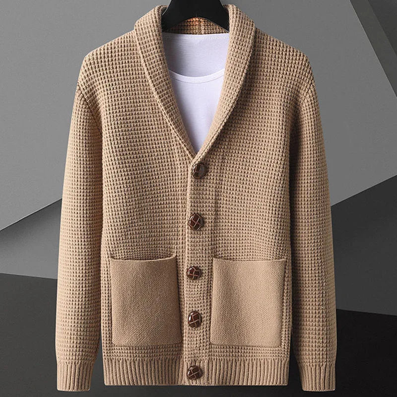 Pull Homme Hiver en Laine - Style Détente Vintage