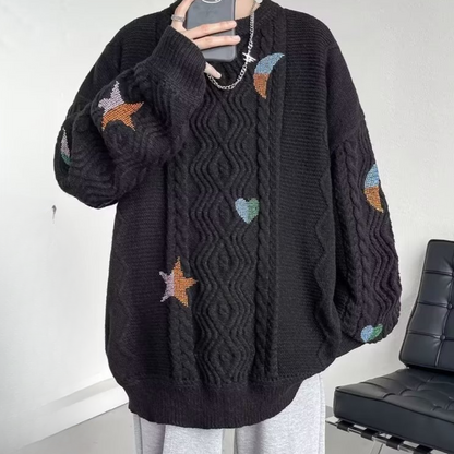 Pull Tricoté Homme Décontracté et Confortable - PanierRoyale