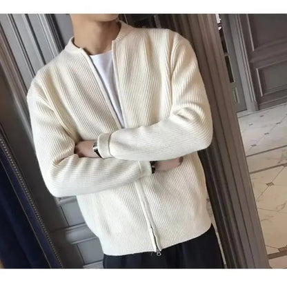 Cardigan Homme Zippé Classique