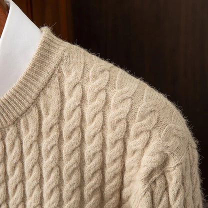 Pull en laine mélange pour homme