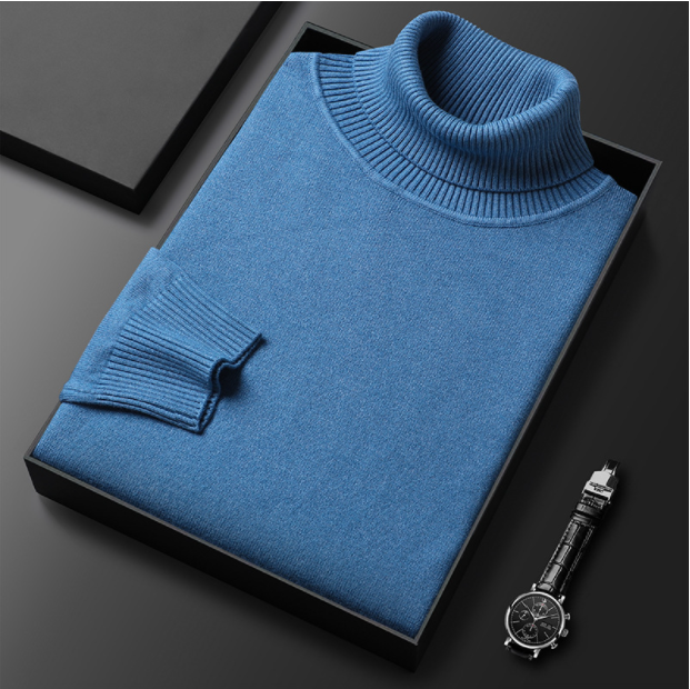 Pull Homme Col Roulé Décontracté Printemps - BerlinGlamour