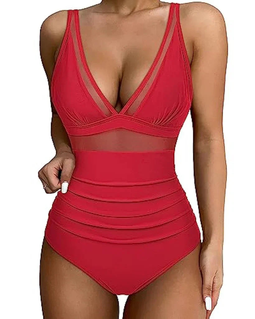 Maillot de Bain Femme Slim Séchage Rapide