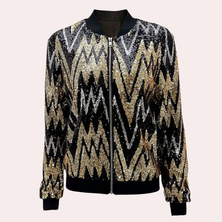 Veste Tendance Or - vue 2