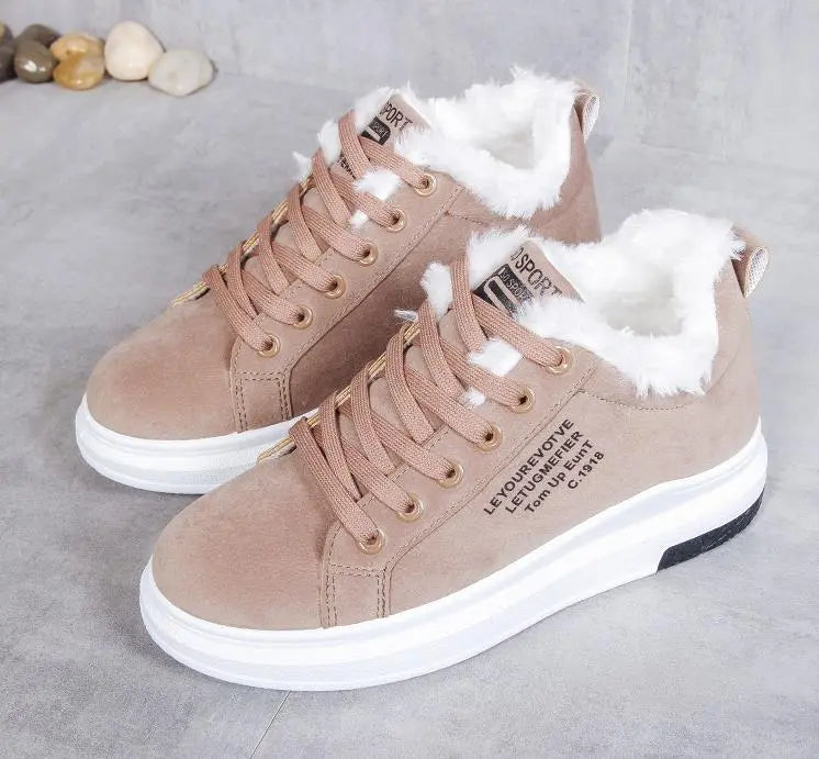 Jovie | Lässige Winterschuhe mit Plüschbesatz Zendoo.de