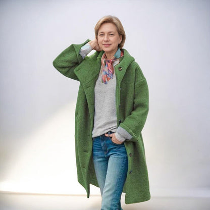 Manteau Femme Hiver avec Capuche et Poches