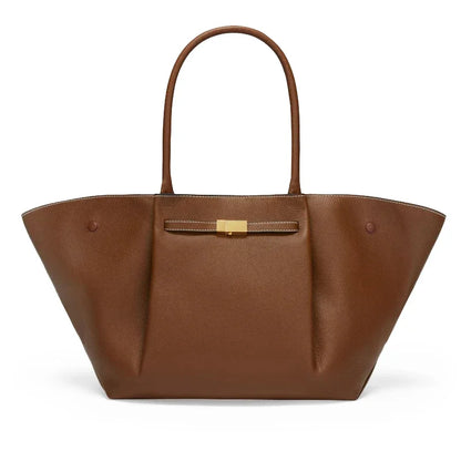 Sac à Main Cuir Végétal Élégant avec Fermeture Dorée