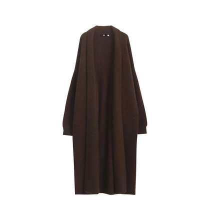 Manteau Femme Long Élégant Style Hiver