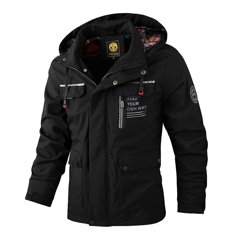 Veste Isolante Tout Terrain Homme Imperméable et Chaude