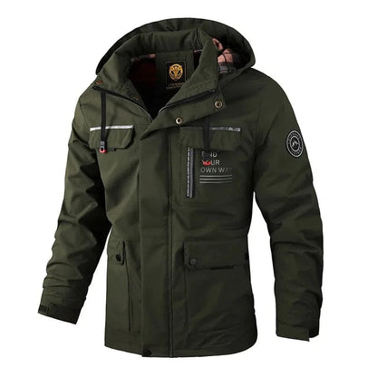 Veste Isolante Tout Terrain Homme Imperméable et Chaude
