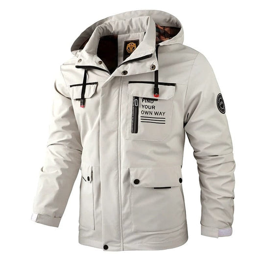 Veste Isolante Tout Terrain Homme Imperméable et Chaude - PanierRoyale