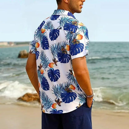 Chemise Homme Manche Courte Décontractée