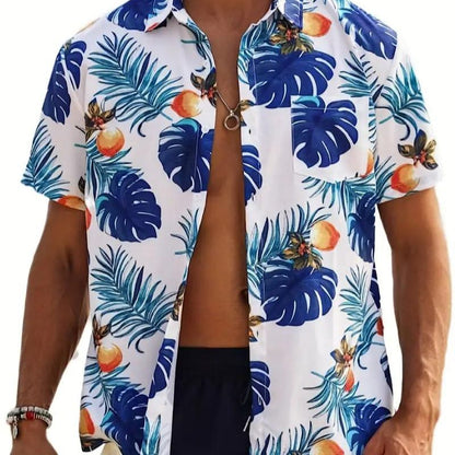 Chemise Homme Manche Courte Décontractée