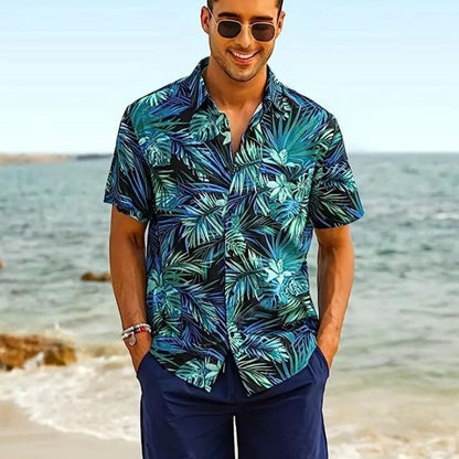 Chemise Homme Manche Courte Décontractée