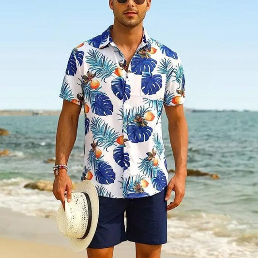 Chemise Homme Manche Courte Décontractée - BerlinGlamour