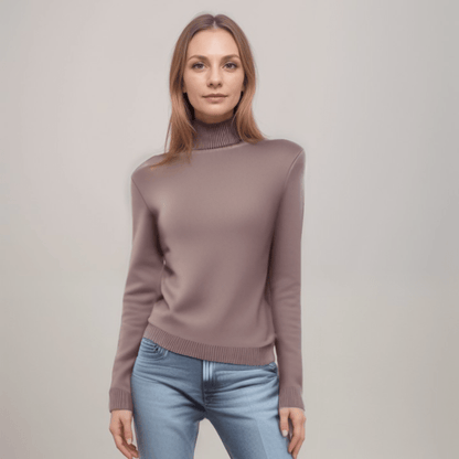 ThermaBella™ – Pull Polaire à Col Roulé