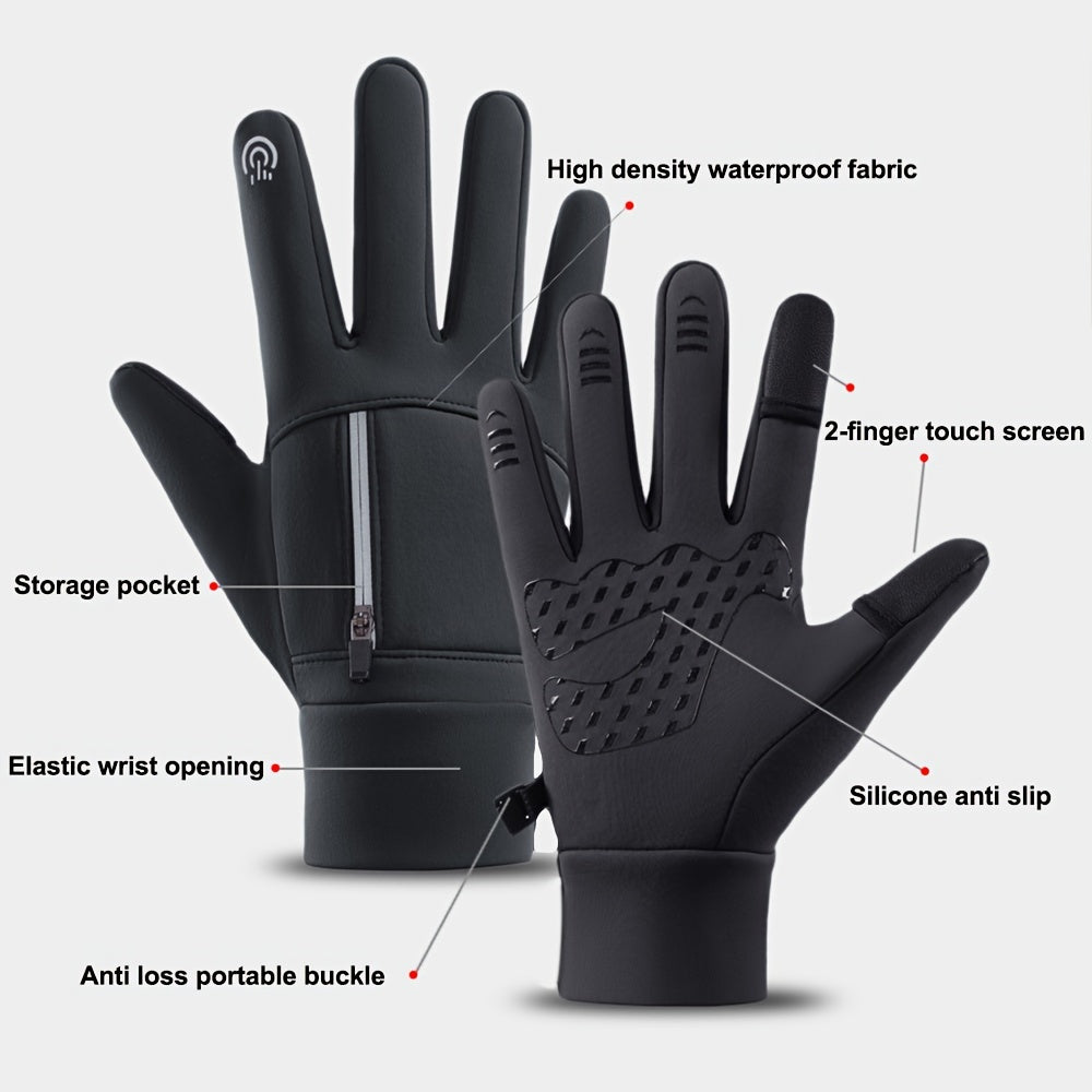 Gants Chauds et Imperméables pour Écran Tactile - vue 5