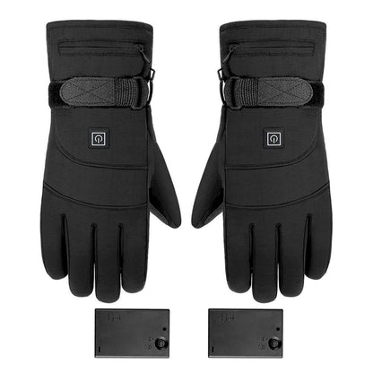 ThermiGlove™ – Gants Chauffants Électriques Unisexe avec Batterie Rechargeable