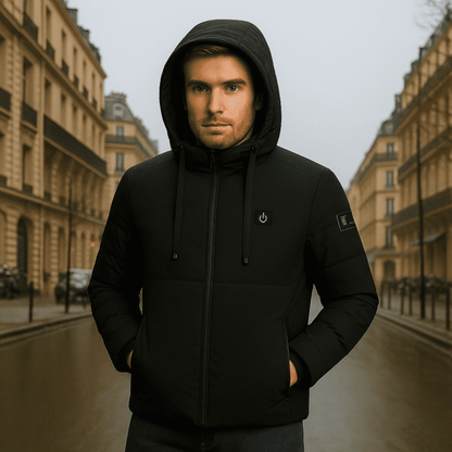ThermiShield™ – Veste Chauffante Unisex avec Batterie Rechargeable