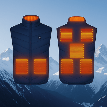 ThermiVest™ – Veste Chauffante Unisexe avec Batterie Rechargeable