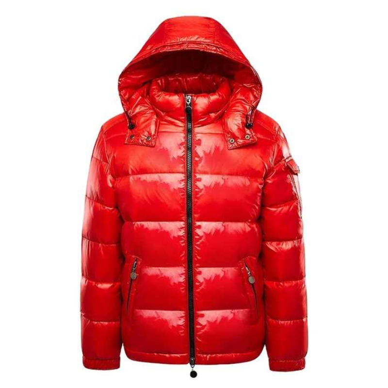 Parka Hiver Homme avec Capuche et Fermeture Éclair