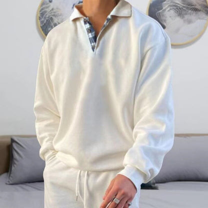 Pull Homme en Laine Chale Marron Hiver
