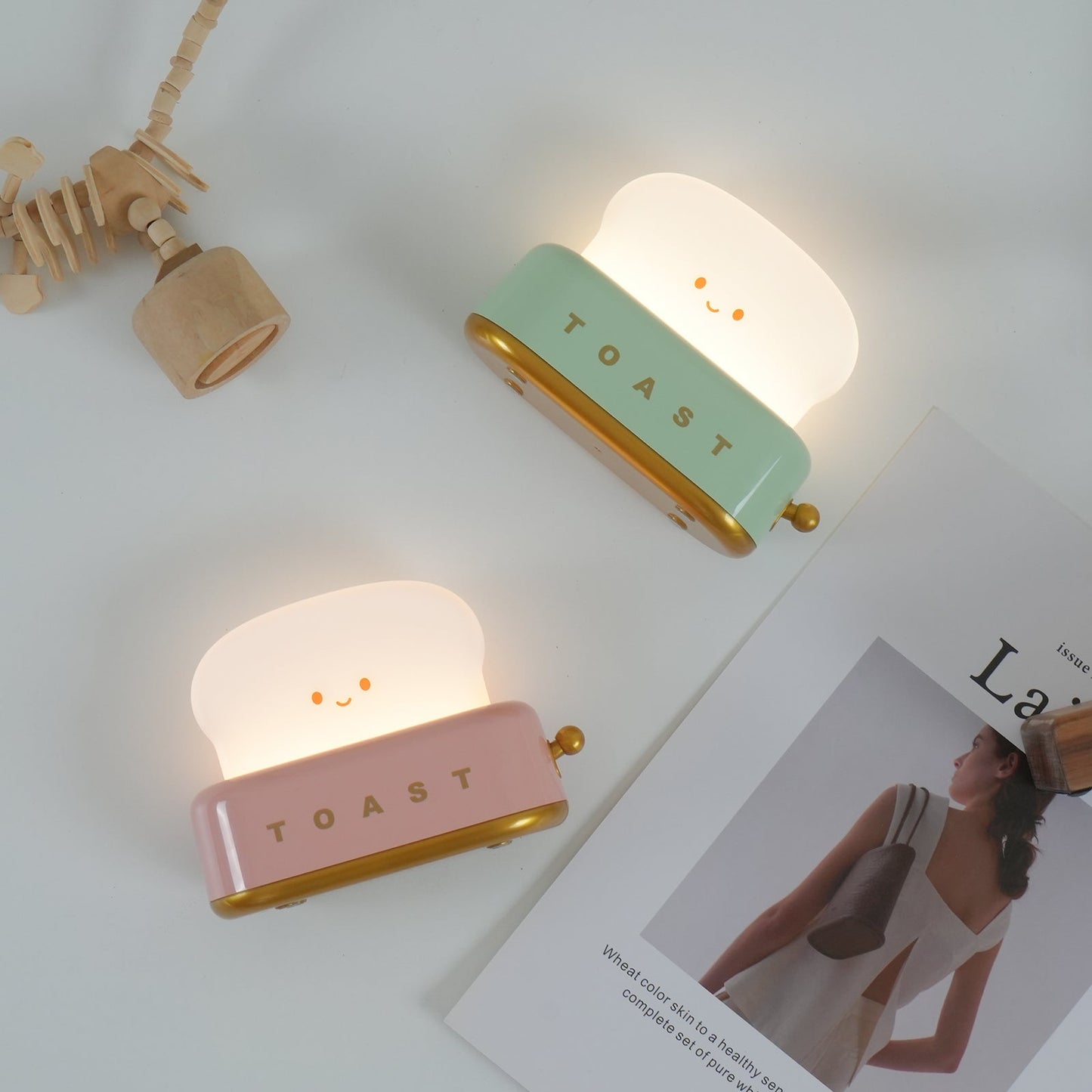 Toastiq™ – Lampe De Table Toaster Design Rechargeable