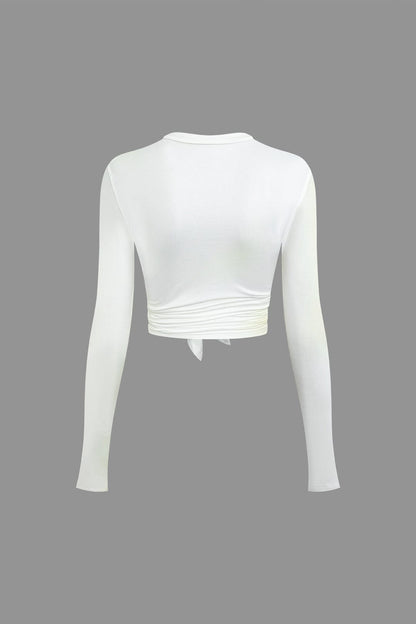 T-Shirt Femme Slim Col V avec Imprimé Fashion