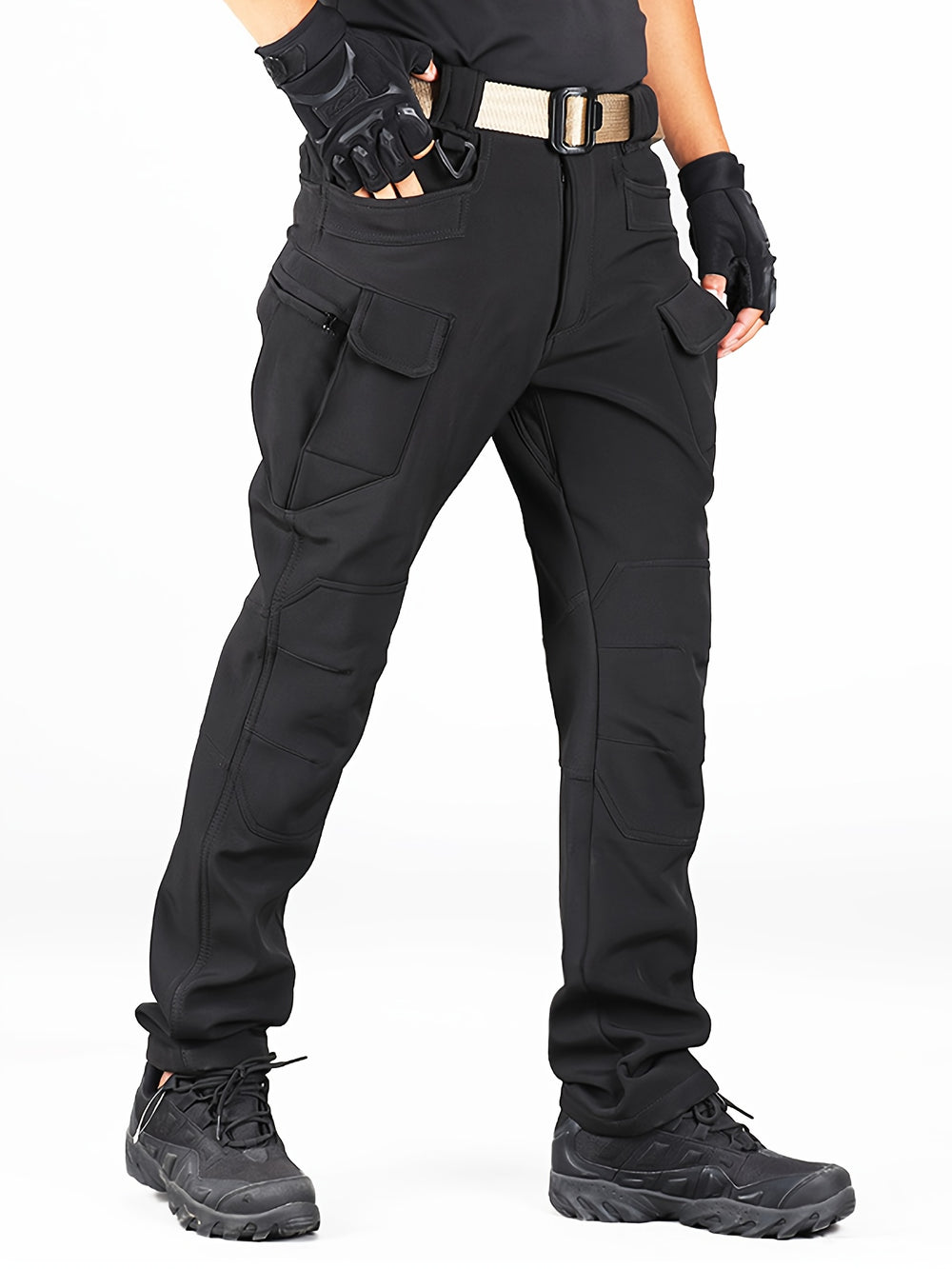 Pantalon Cargo Waterproof et Doublé pour Hiver - vue 2