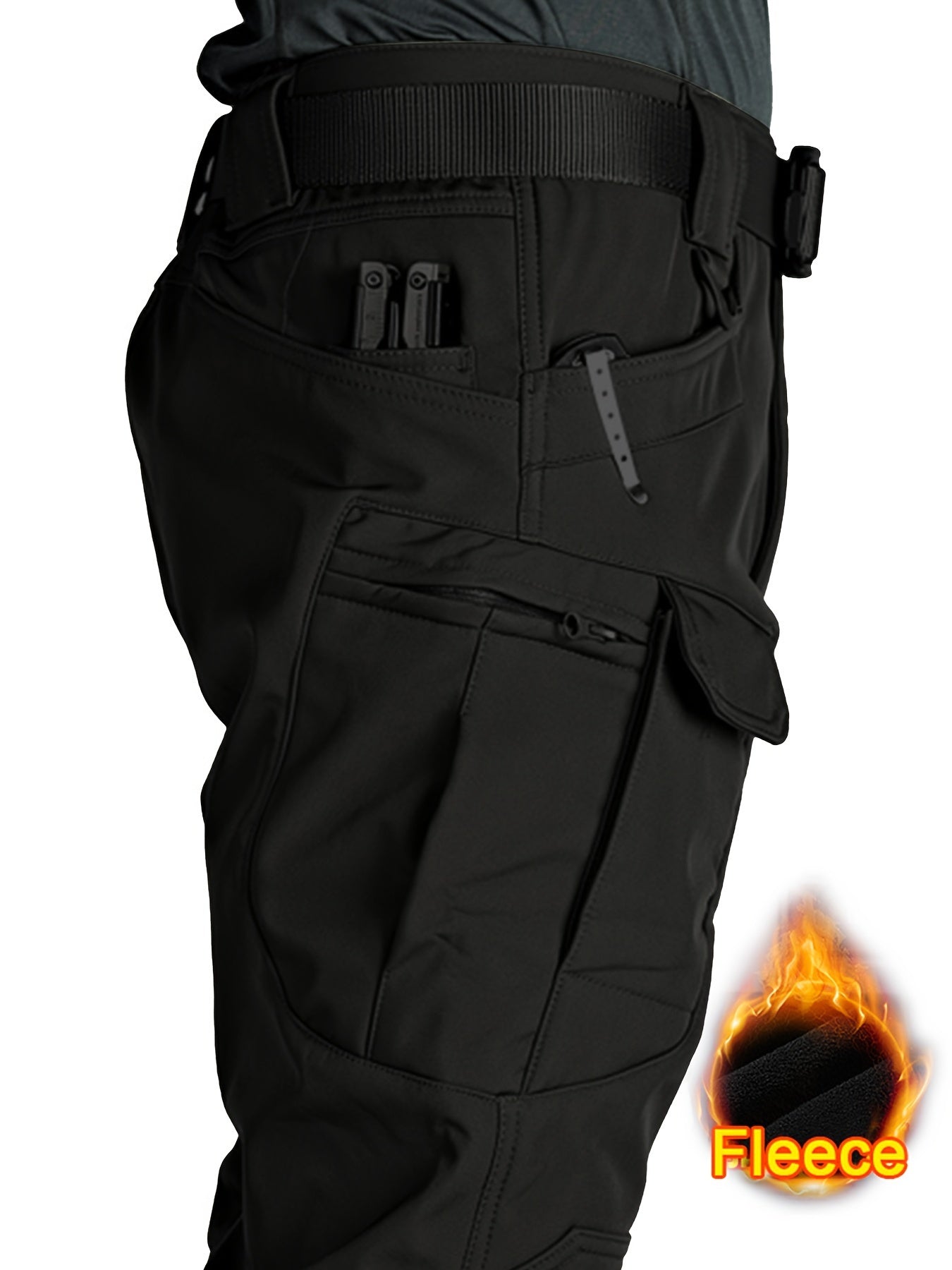 Pantalon Homme Imperméable Hiver Chaud et Résistant - PanierRoyale