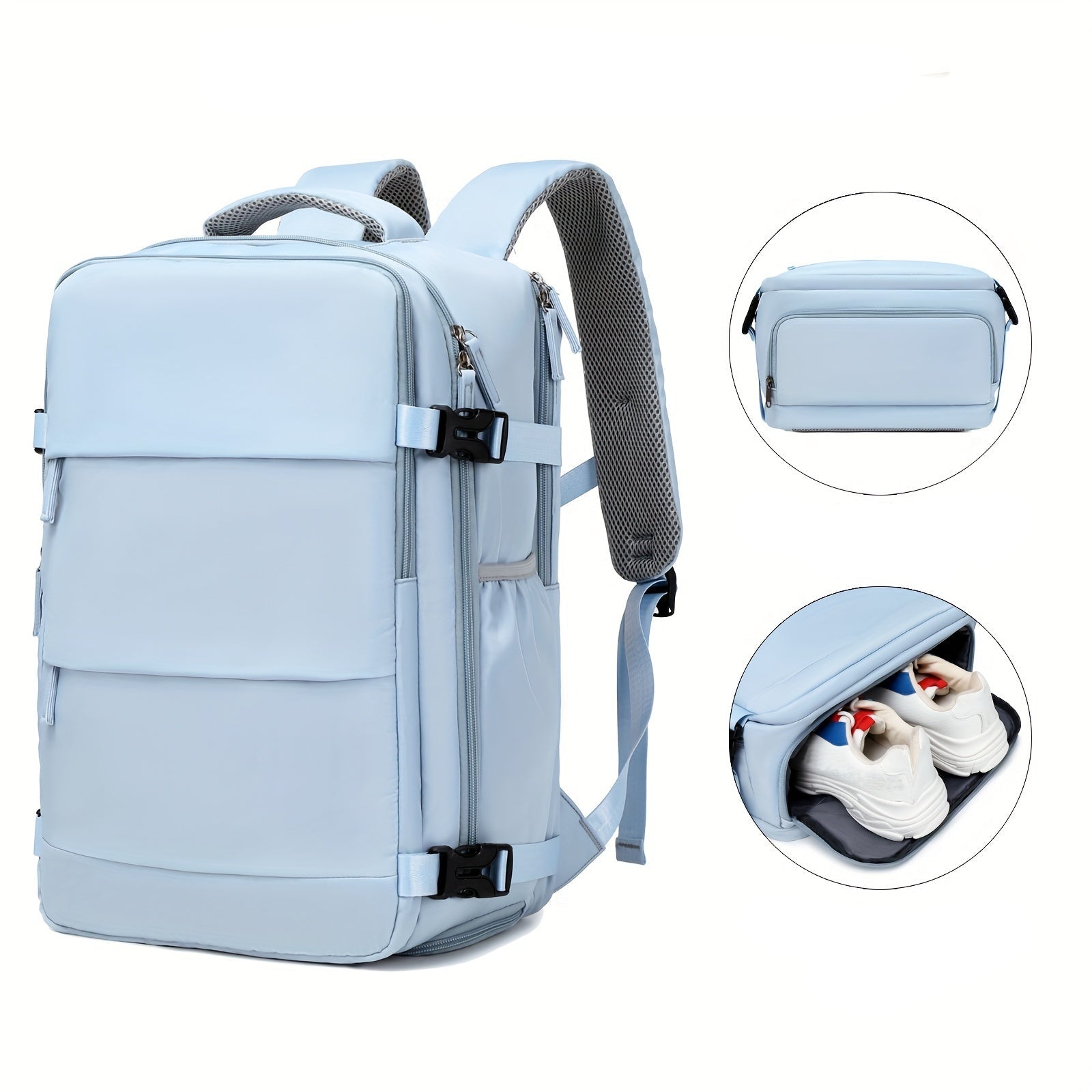 TravelPro™ Sac à Dos Multifonctionnel | Compartiment Ordinateur & Voyage