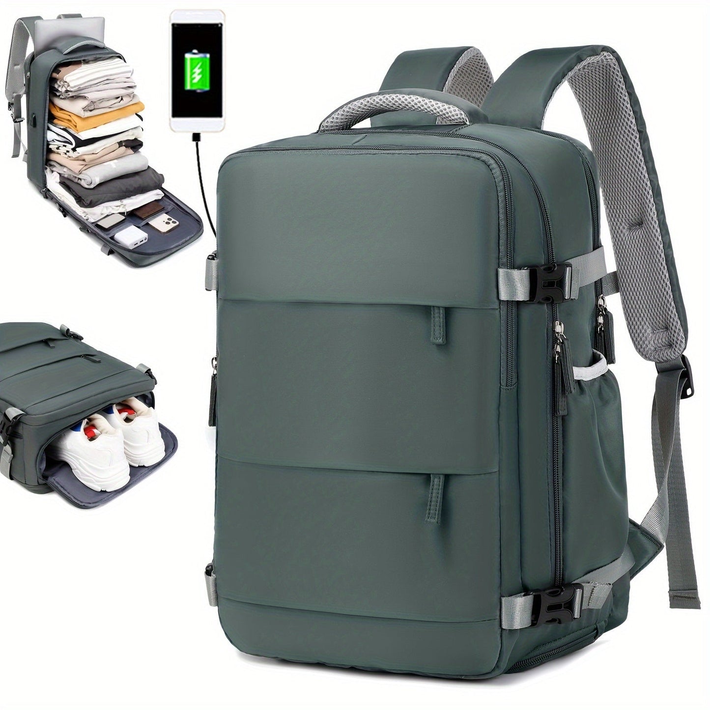 Sac à Dos Ordinateur Portable pour Voyage - PanierRoyale