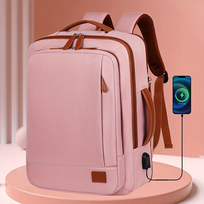 Sac à Dos de Cabine 40L avec Port USB et Compartiments Organisés