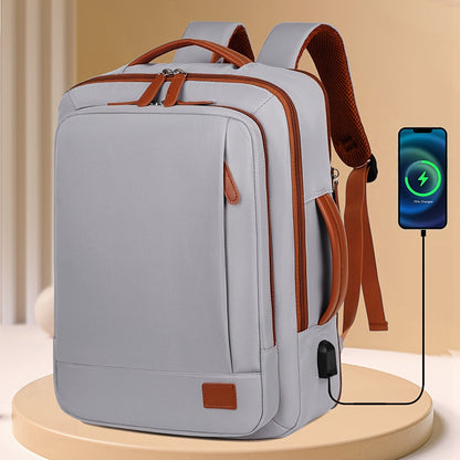 Sac à Dos de Cabine 40L avec Port USB et Compartiments Organisés