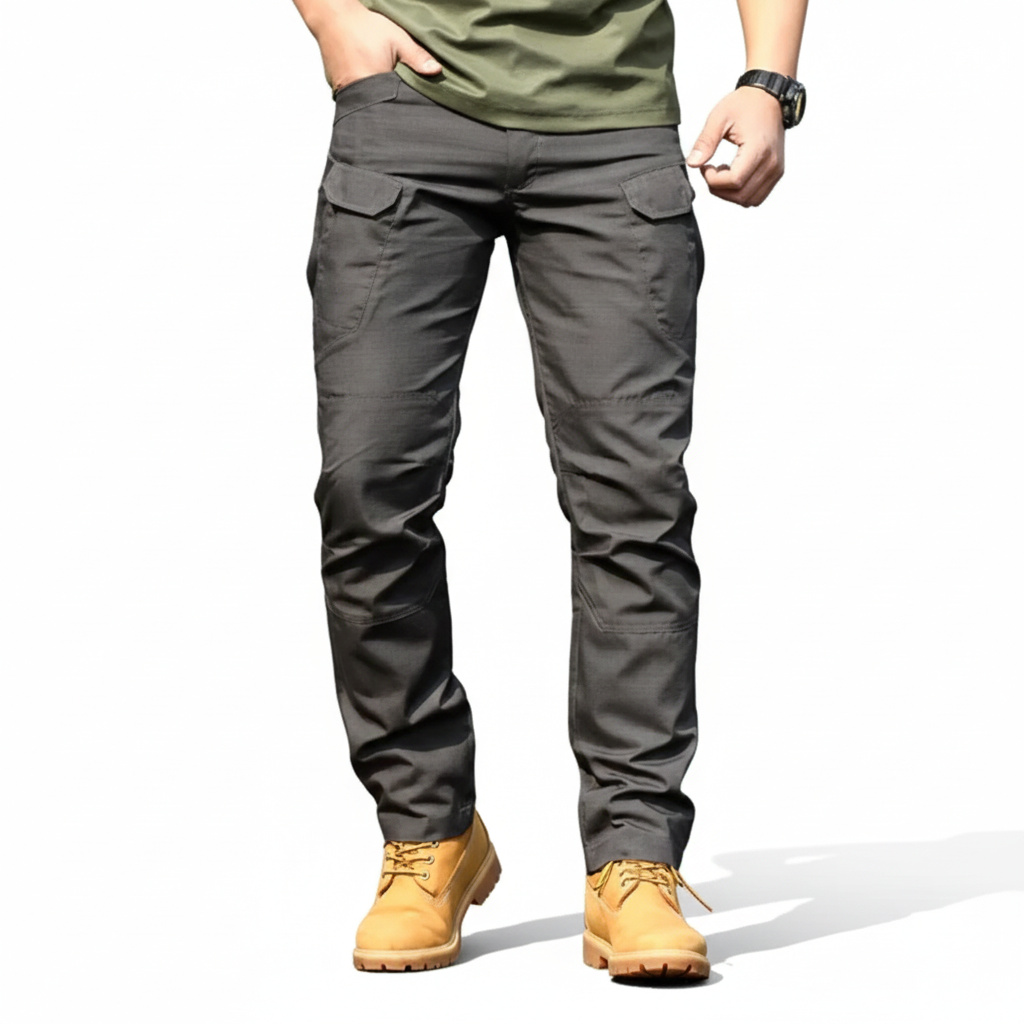 Pantalon Trekking Renforcé avec Poches et Genou Protégé