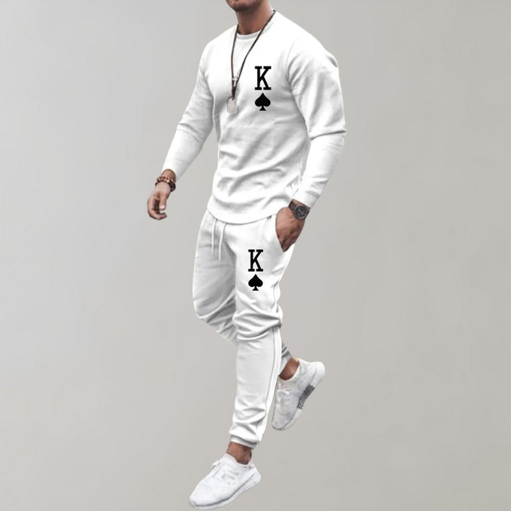 Survêtement Homme Sport Découpes Tendance
