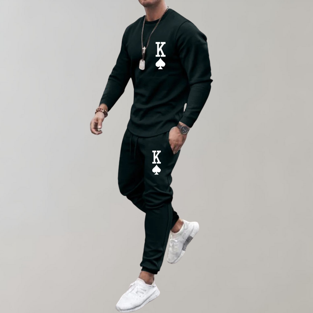 Survêtement Homme Sport Découpes Tendance