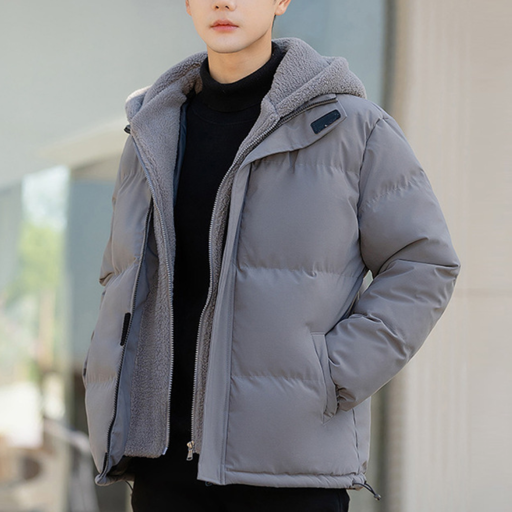 MAUI - Manteau d'Hiver à Capuche Confortable pour Hommes