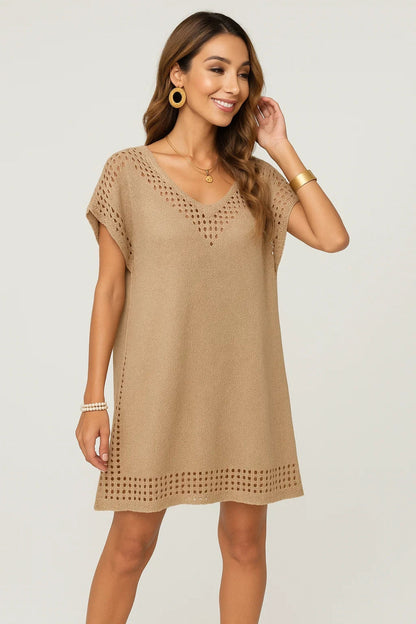 Robe de Plage Dentelle Légère et Féminine