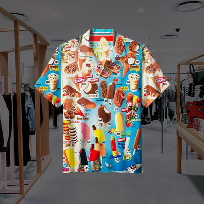 Chemise Homme Été Léger Imprimé Floral Décontracté